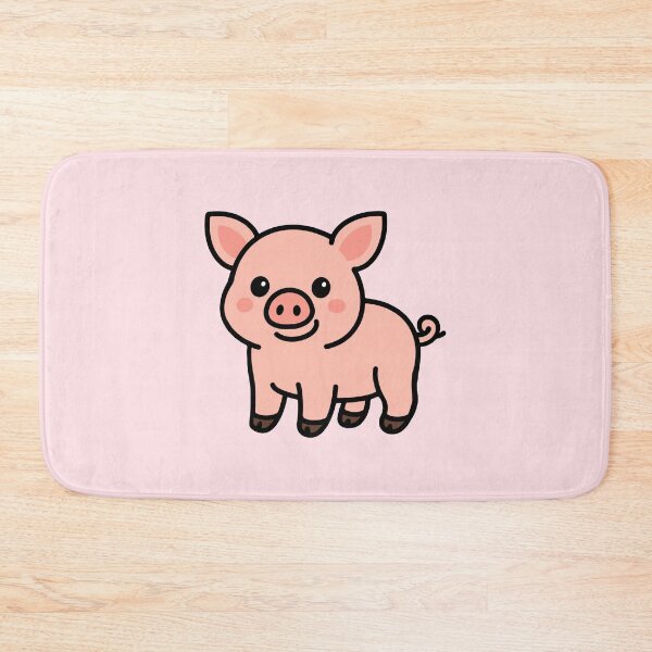 Item preview, Cute Cartoon Pig designed and sold by WildlifeDoodle.
