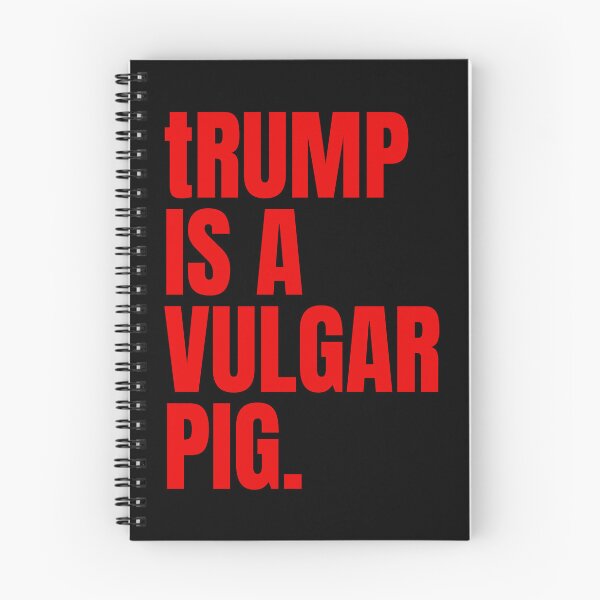 Item preview, trump is a vulgar pig (red) designed and sold by Thelittlelord.