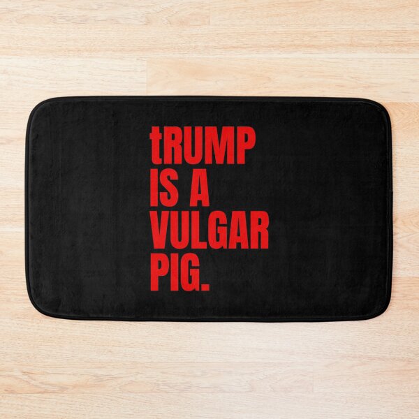 Item preview, trump is a vulgar pig (red) designed and sold by Thelittlelord.