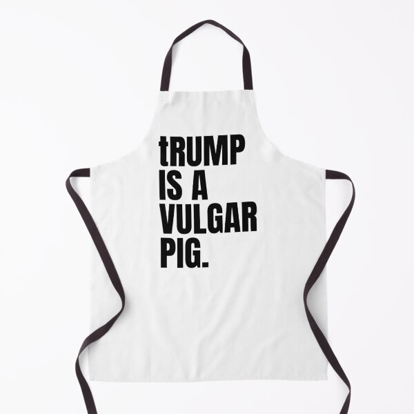Item preview, trump is a vulgar pig (black) designed and sold by Thelittlelord.