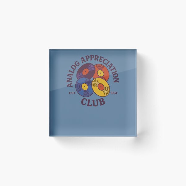 Item preview, Analog Appreciation Club designed and sold by FrictionMaxxing.