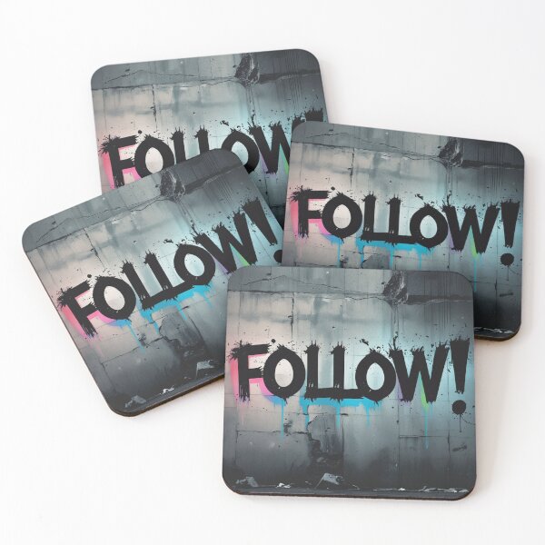Item preview, "Follow!" 55 designed and sold by Zeir Shop.