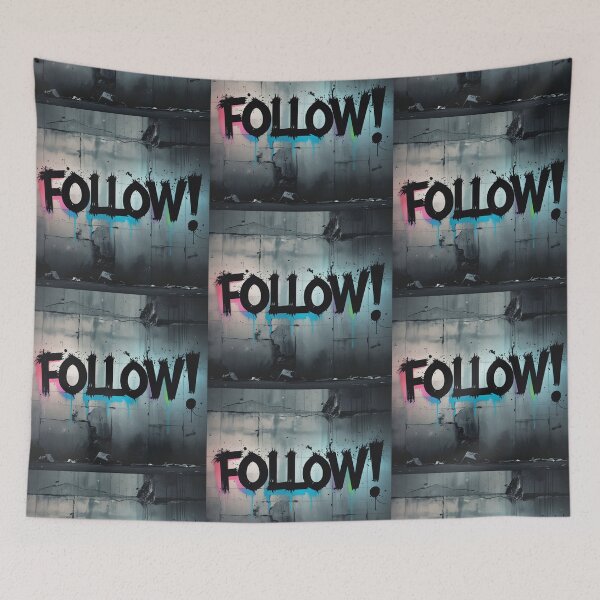 Item preview, "Follow!" 55 designed and sold by Zeir Shop.