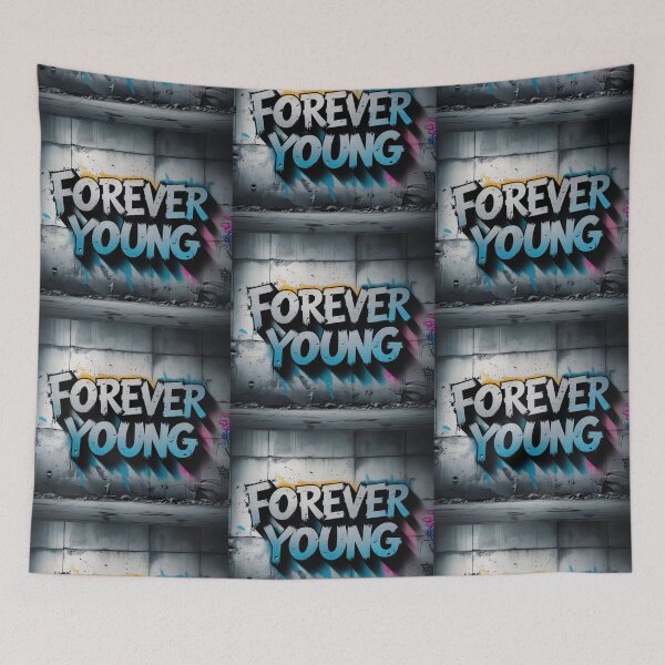 Item preview, Forever Young 50 designed and sold by Zeir Shop.