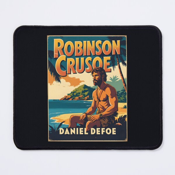 Item preview, A Vintage Poster of Robinson Crusoe - Daniel Defoe designed and sold by GoodOldVintage.