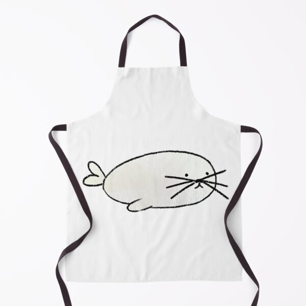 Item preview, Cute white seal designed and sold by OrangesAndFun.