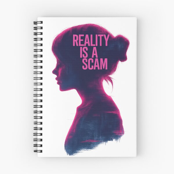 Item preview, Reality is a Scam designed and sold by Chroma Myst.