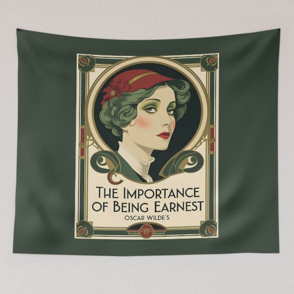 Item preview, A Vintage Poster of The Importance of Being Earnest - Oscar Wilde  designed and sold by GoodOldVintage.