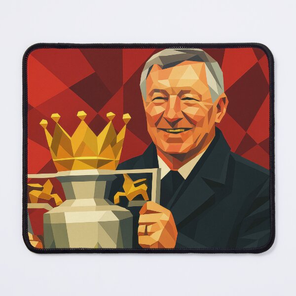 Item preview, Alex Ferguson Soccer Manager Legend Vector Fan Art designed and sold by kakarikihill.
