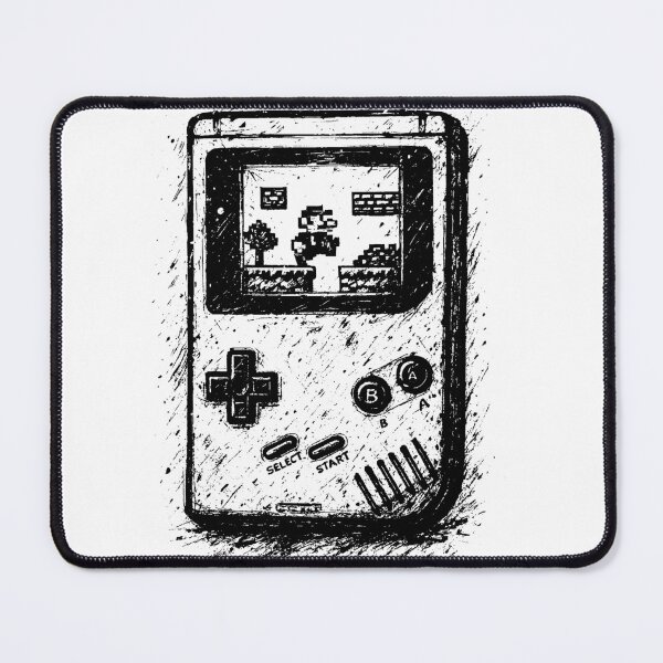 Item preview, MARIO BOY BLACK designed and sold by Pixel-Up.