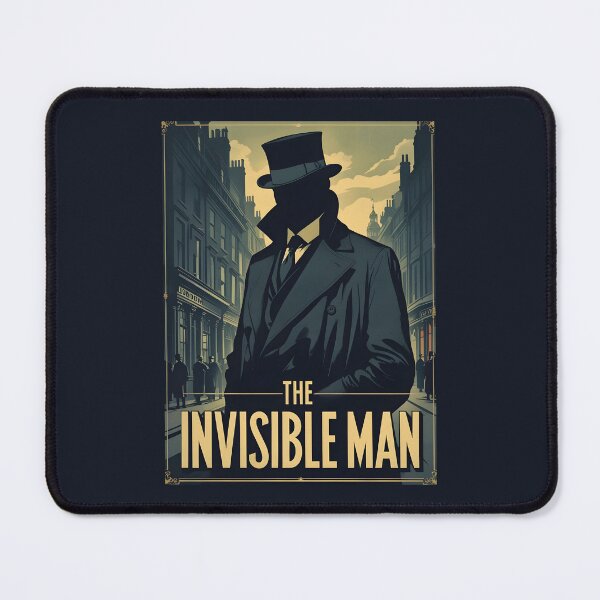 Item preview, A Vintage Poster of The Invisible Man - H.G. Wells designed and sold by GoodOldVintage.