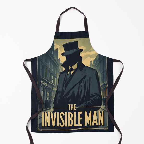 Item preview, A Vintage Poster of The Invisible Man - H.G. Wells designed and sold by GoodOldVintage.