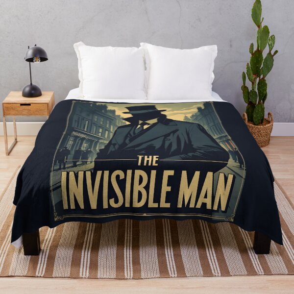 Item preview, A Vintage Poster of The Invisible Man - H.G. Wells designed and sold by GoodOldVintage.
