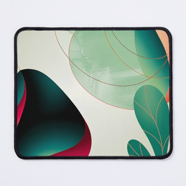 Item preview, Modern Botanical Abstract Art – Fine Nature-Inspired Wall Decorf Organic Resonance – Abstract Watercolor Geometric Art Poster designed and sold by paulo silveira.