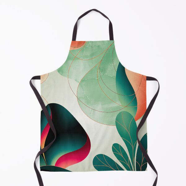 Item preview, Modern Botanical Abstract Art – Fine Nature-Inspired Wall Decorf Organic Resonance – Abstract Watercolor Geometric Art Poster designed and sold by paulo silveira.