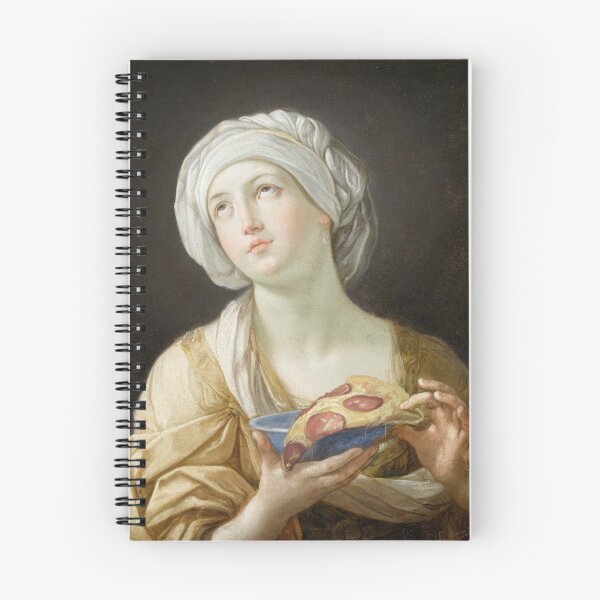 Item preview, Pintura clásica de Mujer del renacimiento con pizza, alta calidad  designed and sold by CecyLL.