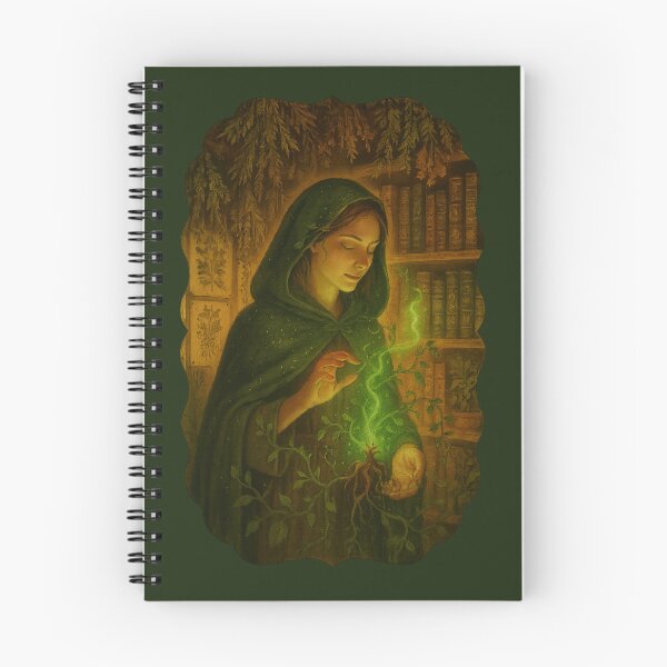 Item preview, The Earth Witch’s Sanctuary – Botanical Magic in Motion designed and sold by WitchPrint.