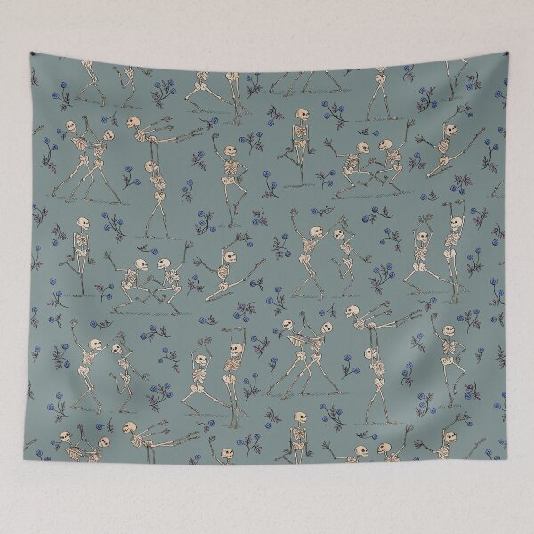Item preview, Skeleton Dance — blue designed and sold by tanaudel.