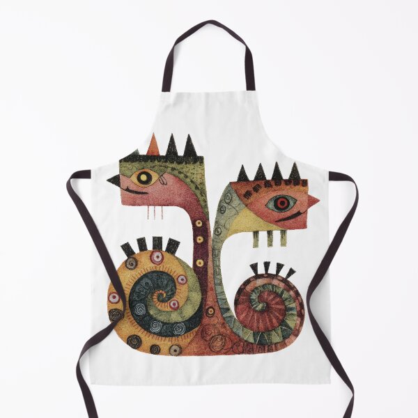 Item preview, Quirky Abstract Loch Serpent Creature Illustration designed and sold by dawnleblanc55.