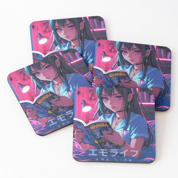 Item preview, Reading emo manga and anime is my life. designed and sold by Emo-World-Tour.