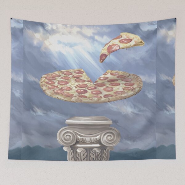 Item preview, Renaissance Pizza on Ionic Column designed and sold by CecyLL.
