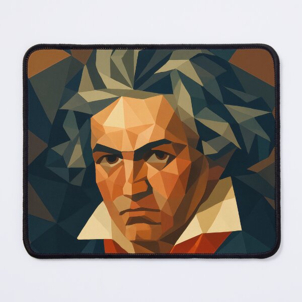 Item preview, Ludwig Van Beethoven Classical Musical Icon Vector Art designed and sold by kakarikihill.