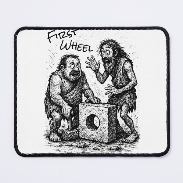 Item preview, FIRST WHEEL BLACK designed and sold by Pixel-Up.