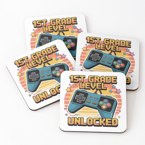 Item preview, 1st Grade Level Unlocked, Back to School Gamer Tee for Boys Essential T-Shirt designed and sold by podlook.