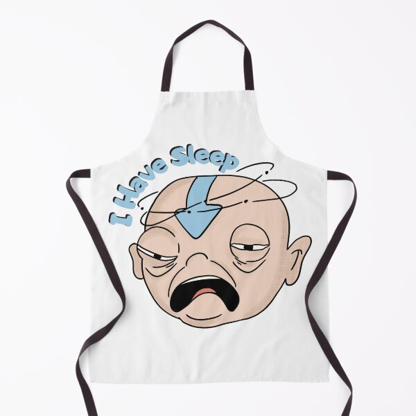 Item preview, Tired Aang - I Have Sleep Funny Avatar Sticker - Exhausted Airbender Meme designed and sold by EsoKafi Design.