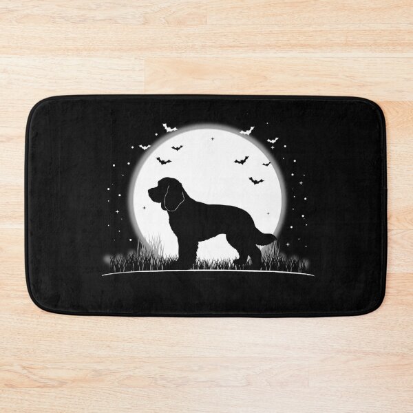 Item preview, Cavapoo Dog – Halloween Moon Silhouette  designed and sold by The Real Life Symphony.