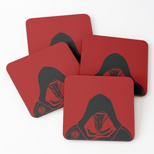 Item preview, Peekaboo Minimalist Darth Revan Mask in Black – KOTOR Star Wars Design designed and sold by HelveticaHero Designs.