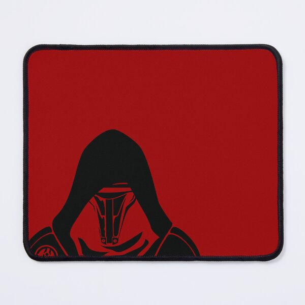 Item preview, Peekaboo Minimalist Darth Revan Mask in Black – KOTOR Star Wars Design designed and sold by HelveticaHero Designs.