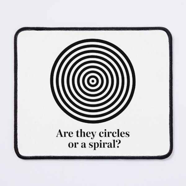 Item preview, Circles or Spiral? Eye Puzzle Optical Illusion Design designed and sold by StimulusArt.