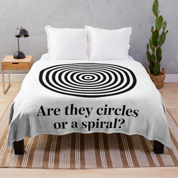 Item preview, Circles or Spiral? Eye Puzzle Optical Illusion Design designed and sold by StimulusArt.