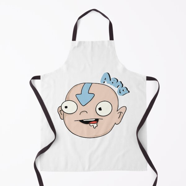 Item preview, Derpy Aang Face - Funny Avatar Parody Sticker - Goofy Cartoon Design designed and sold by EsoKafi Design.