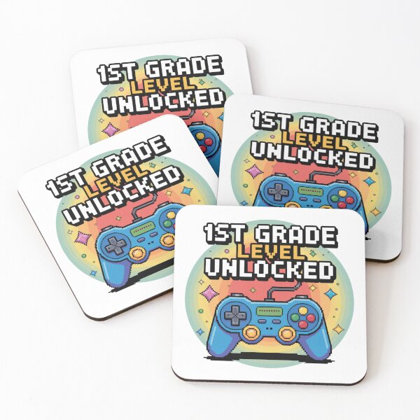 Item preview, 1st Grade Level Unlocked, Back to School Gamer Tee for Boys Essential T-Shirt designed and sold by podlook.