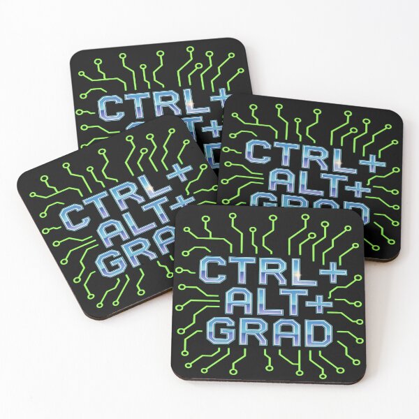 Item preview, CTRL + ALT + Grad: Rebooting Life, One Degree at a Time designed and sold by POD DYNASTY | Original Print On Demand T-Shirt Graphics.