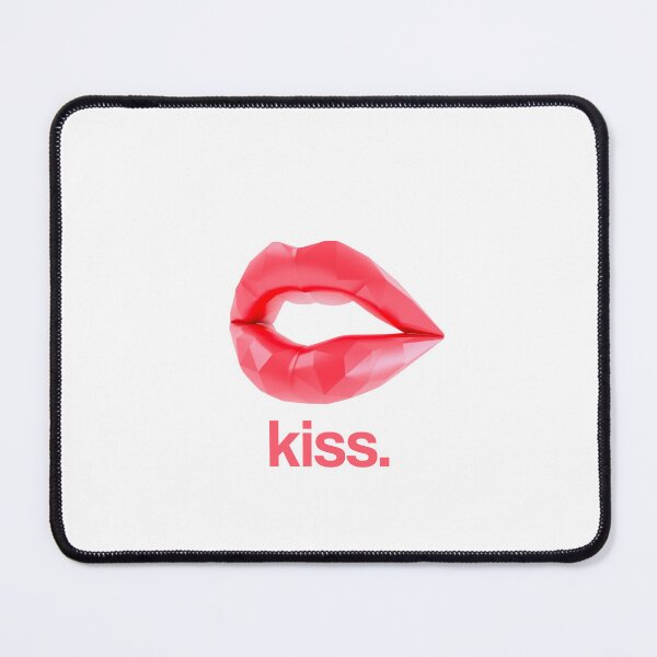 Item preview, Kiss. (Low Poly Lips) designed and sold by Subtext Design.