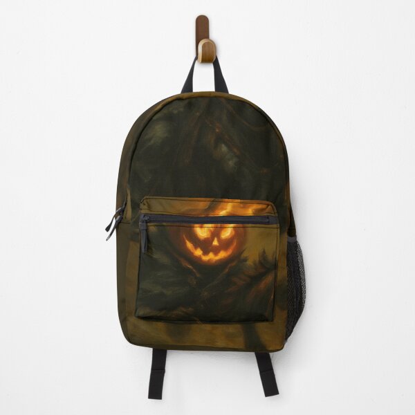 Item preview, Headless Horseman Rides with Flaming Pumpkin Skull designed and sold by Stickteez.