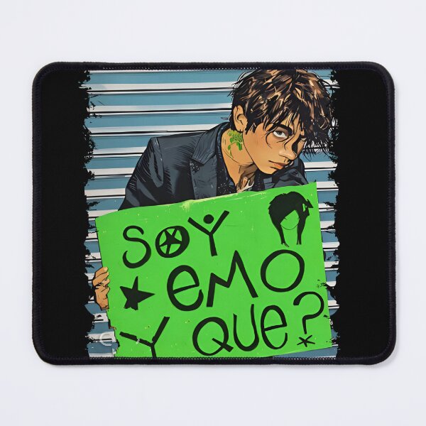 Item preview, Anime boy who is proud to be emotional, but fun. designed and sold by Emo-World-Tour.