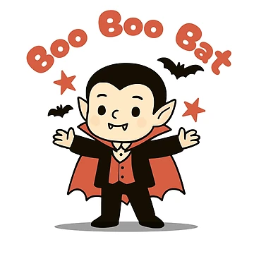 Artwork thumbnail, Boo Boo Bat by CollageLab
