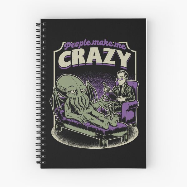 Item preview, Lovecraft Cthulhu Therapy - Horror Book Joke designed and sold by Studio Mootant.