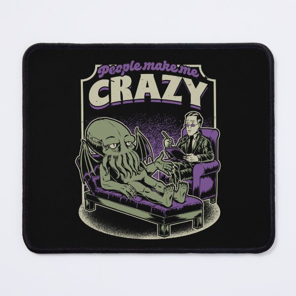 Item preview, Lovecraft Cthulhu Therapy - Horror Book Joke designed and sold by Studio Mootant.