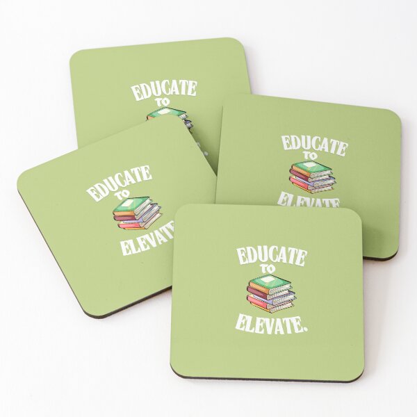 Item preview, Educate to Elevate, Teaching, Knowledge, Education is Freedom designed and sold by Right-UR.