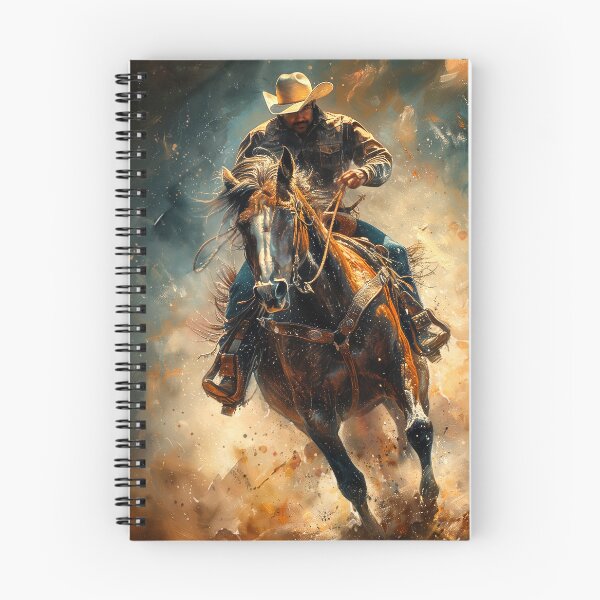 Item preview, Trail Blazer - Horses and Cowboys designed and sold by Christina Brunton Art.