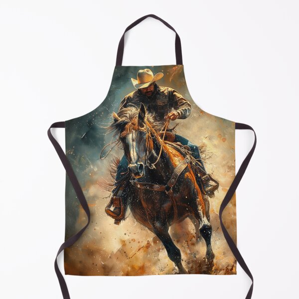 Item preview, Trail Blazer - Horses and Cowboys designed and sold by Christina Brunton Art.