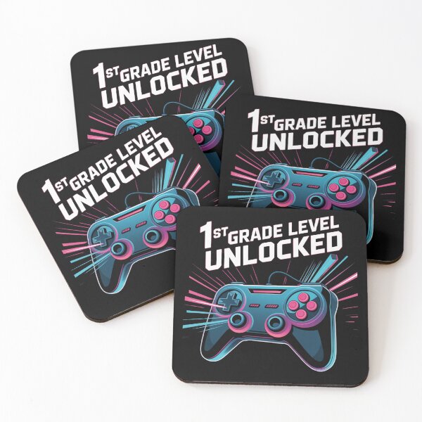 Item preview, 1st Grade Level Unlocked, Back to School Gamer Tee for Boys Essential T-Shirt designed and sold by podlook.