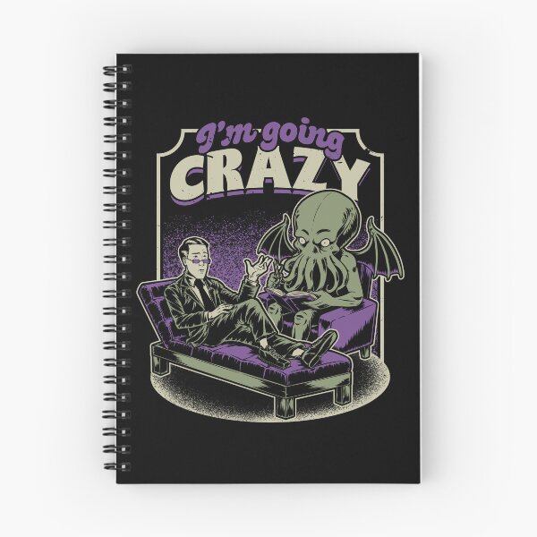 Item preview, Lovecraft Therapy - Horror Book Joke designed and sold by Studio Mootant.