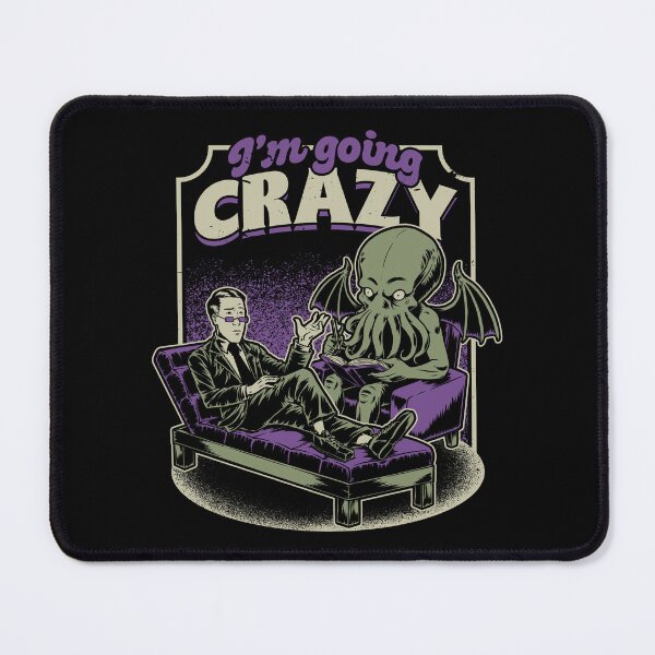 Item preview, Lovecraft Therapy - Horror Book Joke designed and sold by Studio Mootant.
