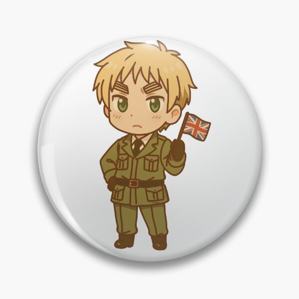 Item preview, Chibi England (Hetalia) Sticker designed and sold by HiddenMirth.